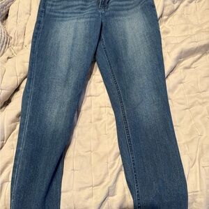 Old Navy Women's high rise Straight Leg Jeans in Blue